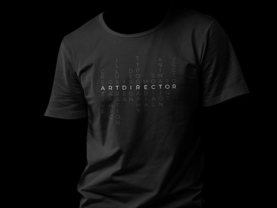 Art Director T-Shirt Design - BlackTShirt SY art artdirector black selcukyilmaz sy tshirt tshirtdesign