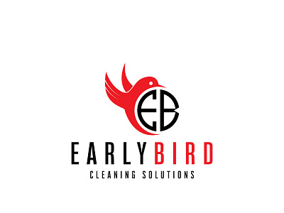 Early Bird Cleaning Solution Logo 3d adobe animation app black designology branding channel logo cleaning comapny cleaning logo company logo design earlybird graphic design illustration logo logo art modern logo motion graphics ui vector logo