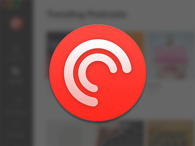 Pocket Casts for Mac App Icon Redesign app icon icon music pocket casts podcast