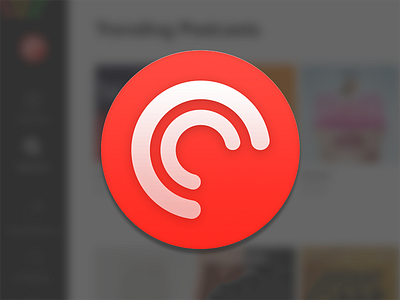 Pocket Casts for Mac App Icon Redesign