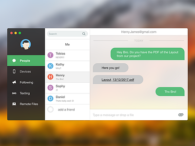 Pushbullet for Mac OS
