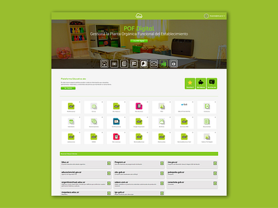 Education Web Portal css design educational html web