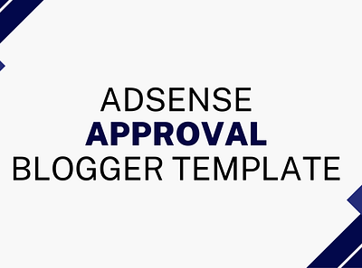 Best Free Blogger Template For Adsense Approval 2023 blogger template