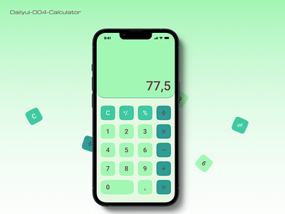 Dailyui-004 Calculator