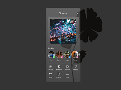 Social Share ui