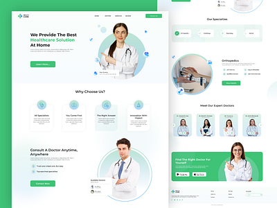 Custom Telemedicine Platform Template Design