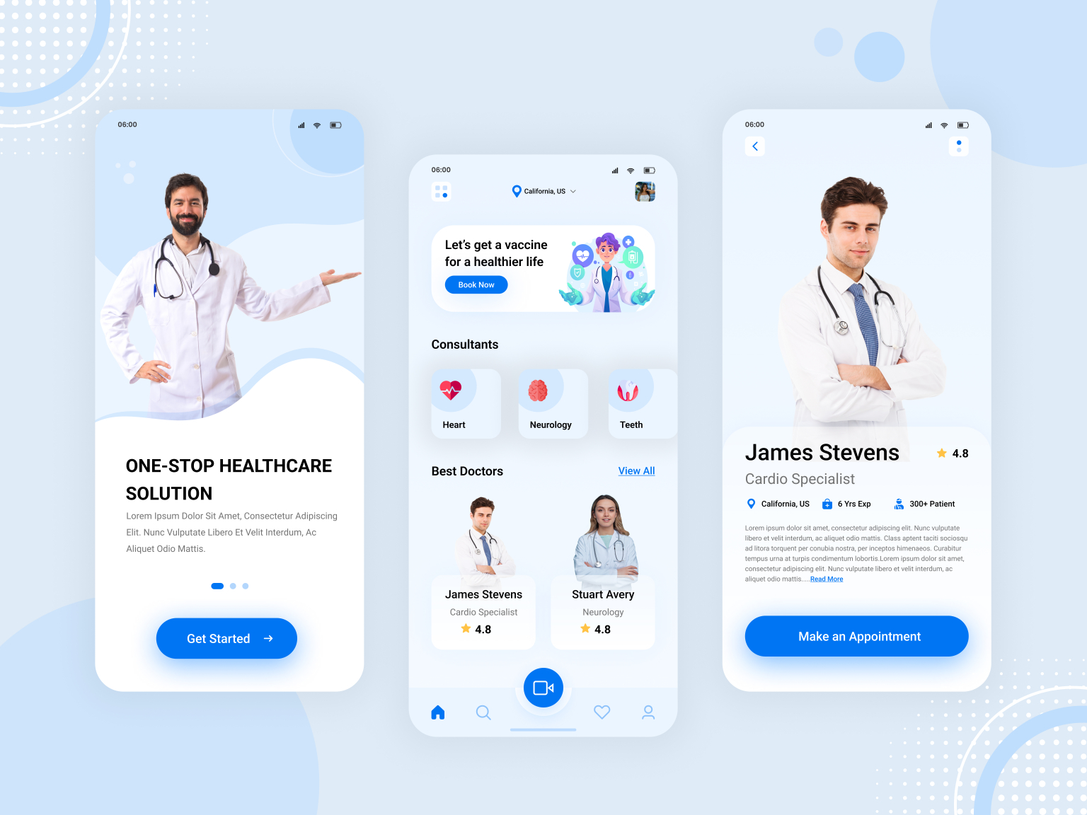 New Custom Telehealth App Design Template by Prologic Technologies on ...