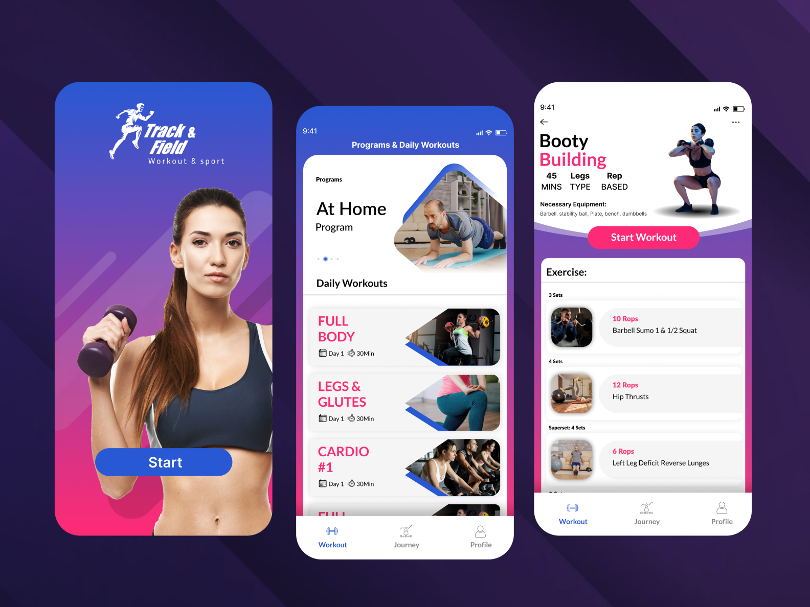 Fitness App Design by Prologic Technologies on Dribbble