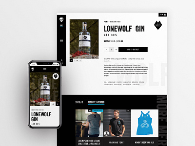 BrewDog | Product page design header layout product product page ui ui design uidesign visual design web design website