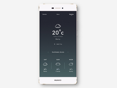 Weather App UI