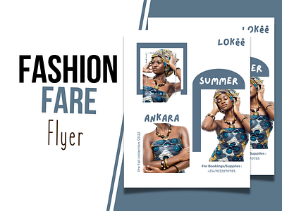 Fashion display flyer