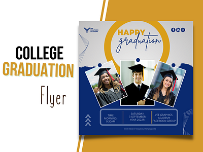 Graduate flyer design