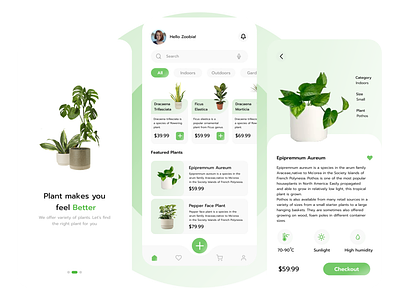 Plant App Design