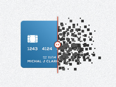Encrypt Icon black blue business card cash credit debit encryption grey icon slider texture ui