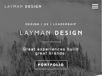 Portfolio Redesign menu portfolio ui ux website