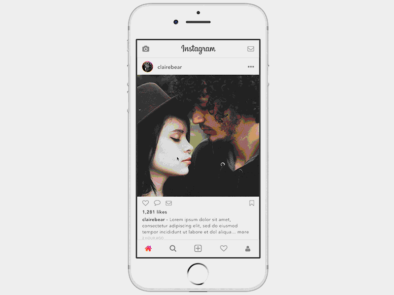 Instagram Concept concept framer idea instagram