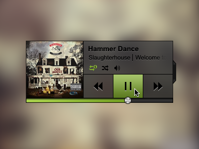 Another Music Player debut music player ui
