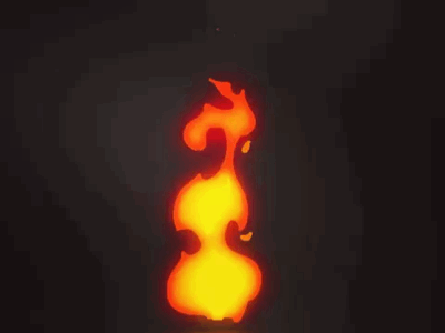 The 🔥 Fire 2d animation fire frame by frame
