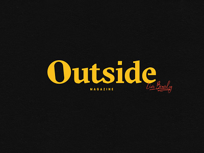 Outside Mag Brand Concept