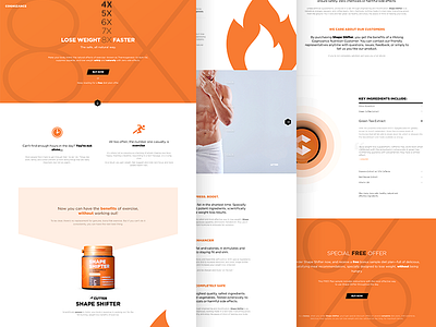 Shape Shifter Landing Page