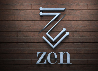 Zen Logo Design brand design brand idnetity brand logo branding fashion fashion logo graphic design logo logo design minimalist logo simple logo ui unique logo