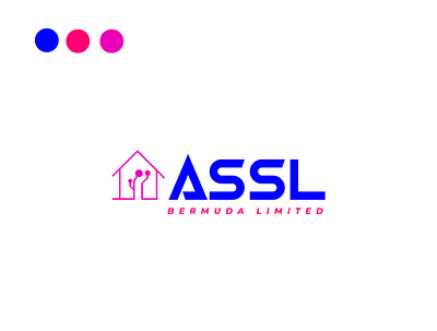 ASSL Tech Logo brand identity brand logo branding graphic design it logo logo minimalist logo simple logo tech logo ui unique logo