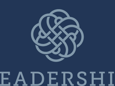 Leadership Logo crest diamond leadership team weave