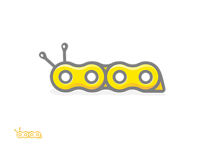 Bike Chain Banana Slug banana bike chain combo icon slug