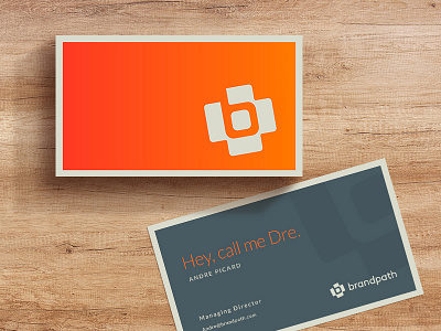 Brandpath Branding Concept branding business card color concept geometric gradient icon logo logo design logotype simple vector