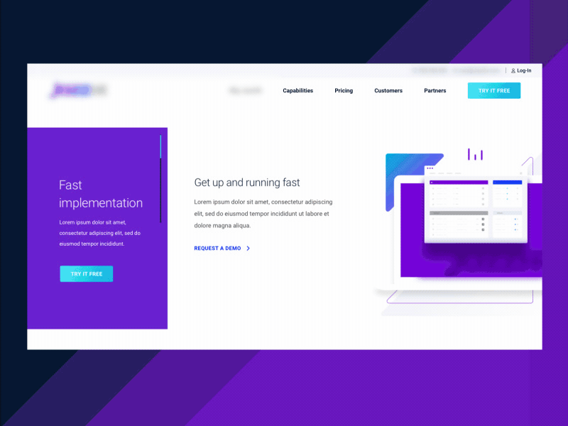 Scrolling About Page after effects animation page mockup sketch ui ux web design