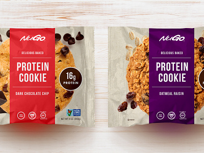 Unused packaging concept concept cookie cookies food marketing packaging packaging design print product protein