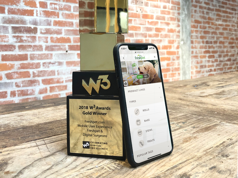 Mobile Navigation award dog food menu bar mobile mobile experience mobile menu mobile navigation navigation pets ux ux ui ux design w3