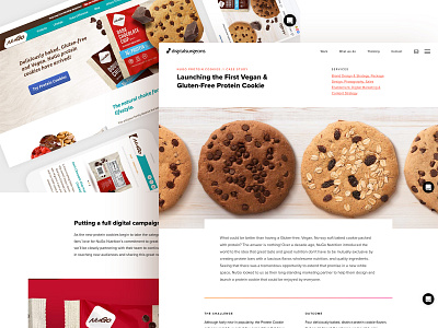 Product Launch Case Study agency casestudy cookies custompackaging packaging packagingdesign productlaunch protein vegan