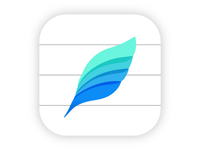 Pad App Icon android app icon feather icon ios pad write