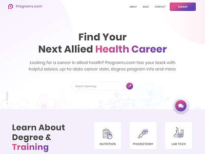 Health Career Job Portal health career health job opportunity job portal job training