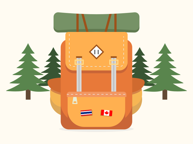 Backpack dribbble