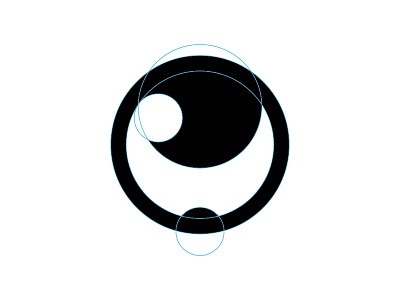 Logo Icon Outline circle design icon illustration logo mark outline personal structure type