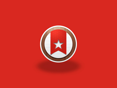 Wunderlist Yosemite bookmark circle design icon list osx paper shadow task writing wunderlist yosemite