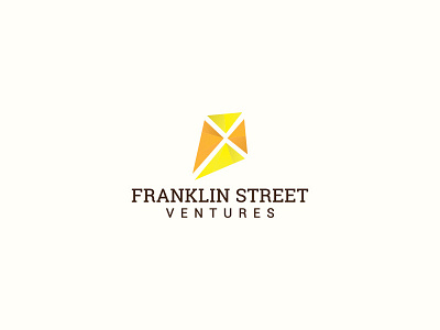 Franklin Street Ventures Comp design franklin icon illustration kite logo mark philadelphia roboto serif slab