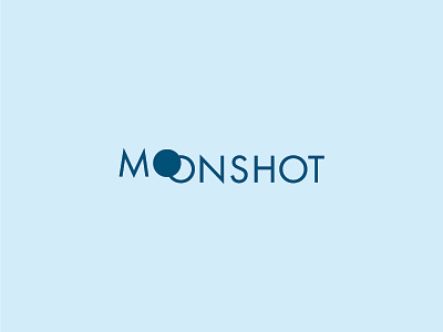 Moonshot Logo Comp design icon illustration logo mark moon moonshot san serif shot space
