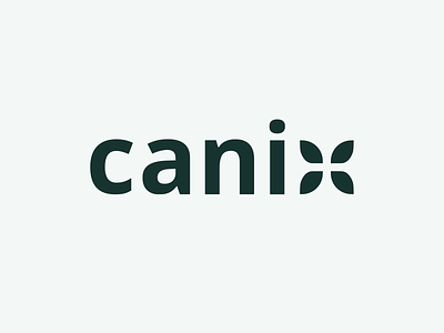 Canix Logo branding data illustration illustrator logo medical medicine typography ui vector