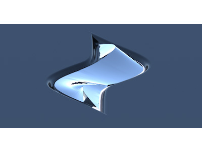 3D Logo for stealth startup 3d logo maxwell rhino
