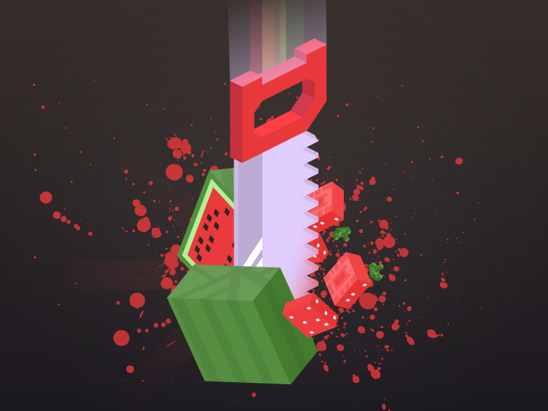 Knife Fruit Challenge iOS and Android Game by Ovidiu Tepes 🎖️ on Dribbble