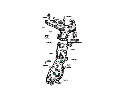 New Zealand Map - Cessabit