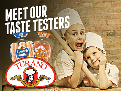 Turano Baking Co. Meet our Taste Testers Billboard Campaign