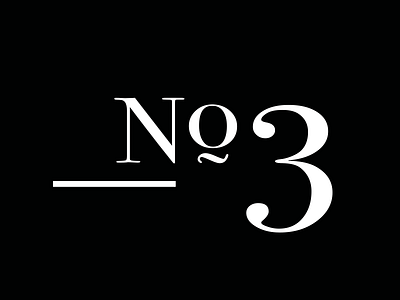 No. 3