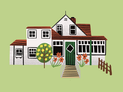 Harris House Spot Illustration