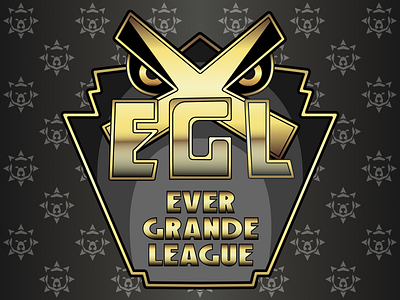Pokémon League E-Sport Team Logo branding design graphic design illustration logo sticker vector