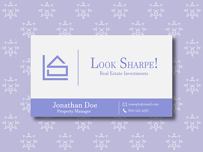 LookSharpe: Company Logo and Business Card