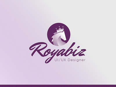 Logo RoyaBiz design figma graphic design illustration logo ui ux